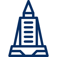 Building 5 Icon from Cyber Line Set