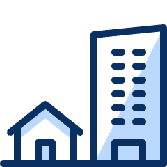 Building 9 Icon from Cyber Duotone Set