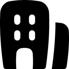 Building Office Icon from Flex Solid Set