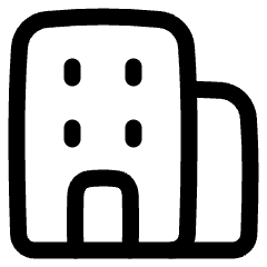 Building Office Icon from Plump Line Set