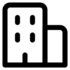 Building Office Icon from Core Line Set