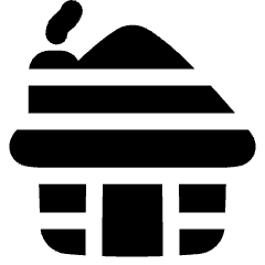 Cabin Icon from Plump Solid Set