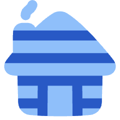 Cabin Icon from Plump Flat Set