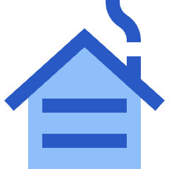 Cabin Icon from Sharp Flat Set