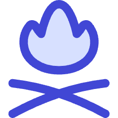 Campfire Icon from Flex Duo Set
