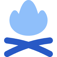 Campfire Icon from Flex Flat Set