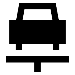 Car Repair Icon from Sharp Solid Set