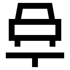 Car Repair Icon from Sharp Line Set