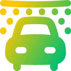 Car Wash Icon from Flex Gradient Set