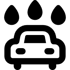 Car Wash Icon from Core Remix Set