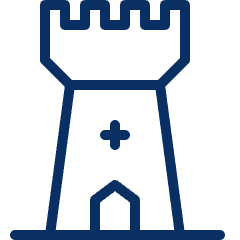 Castle 2 Icon from Cyber Line Set