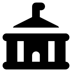 City Hall Icon from Core Solid Set