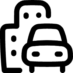 City Ride Icon from Flex Line Set
