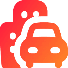 City Ride Icon from Flex Gradient Set