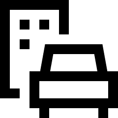 City Ride Icon from Sharp Line Set