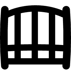 Closed Gate Icon from Flex Remix Set