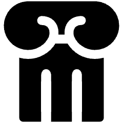 Column Icon from Plump Solid Set