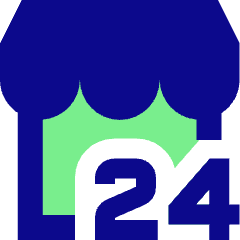 Convenience Store Icon from Sharp Pop Set