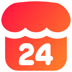 Convenience Store Icon from Flex Gradient Set