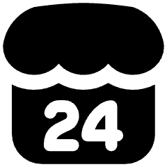 Convenience Store Icon from Flex Solid Set