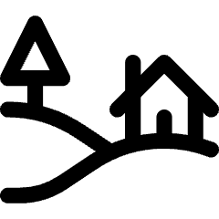 Countryside Icon from Core Line Set