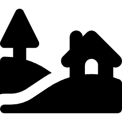 Countryside Icon from Core Solid Set