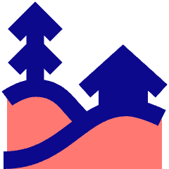 Countryside Icon from Sharp Pop Set