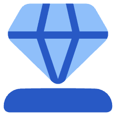 Diamond Icon from Plump Flat Set