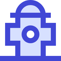 Fire Hydrant Icon from Sharp Duo Set