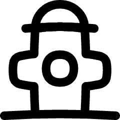 Fire Hydrant Icon from Flex Line Set