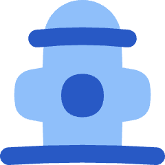 Fire Hydrant Icon from Flex Flat Set