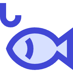 Fishing Icon from Sharp Duo Set