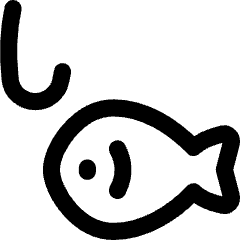 Fishing Icon from Flex Line Set