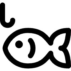 Fishing Icon from Core Line Set