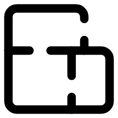 Floor Plan Icon from Core Line Set