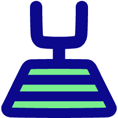 Football Field Icon from Plump Pop Set