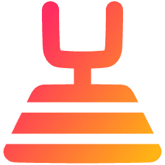 Football Field Icon from Plump Gradient Set