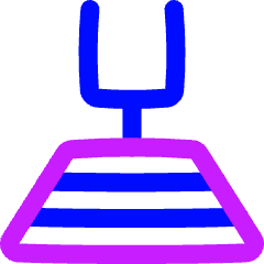 Football Field Icon from Flex Neon Set