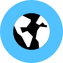 Globe Icon from Kameleon Pop Set
