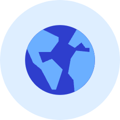 Globe Icon from Kameleon Duo Set