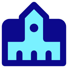 Government Building 1 Icon from Core Pop Set