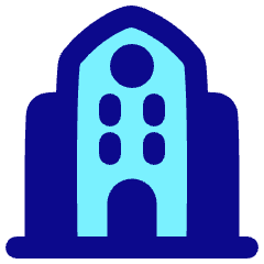 Government Building 1 Icon from Plump Pop Set
