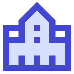 Government Building 1 Icon from Sharp Duo Set