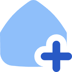 House Add Home Icon from Flex Flat Set