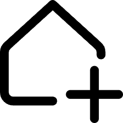 House Add Home Icon from Core Line Set