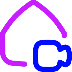 House Camera Outdoor Icon from Flex Neon Set