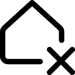 House Delete Home Icon from Core Line Set