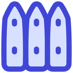 House Fence Icon from Flex Duo Set
