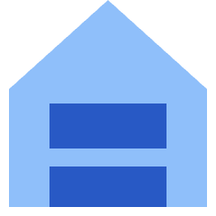 House Garage Home Icon from Sharp Flat Set