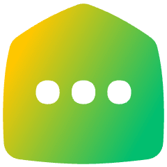 House Option Icon from Flex Gradient Set